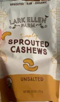 Simply sprouted cashews