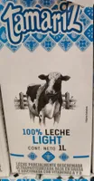 100% leche light Baja en grasa