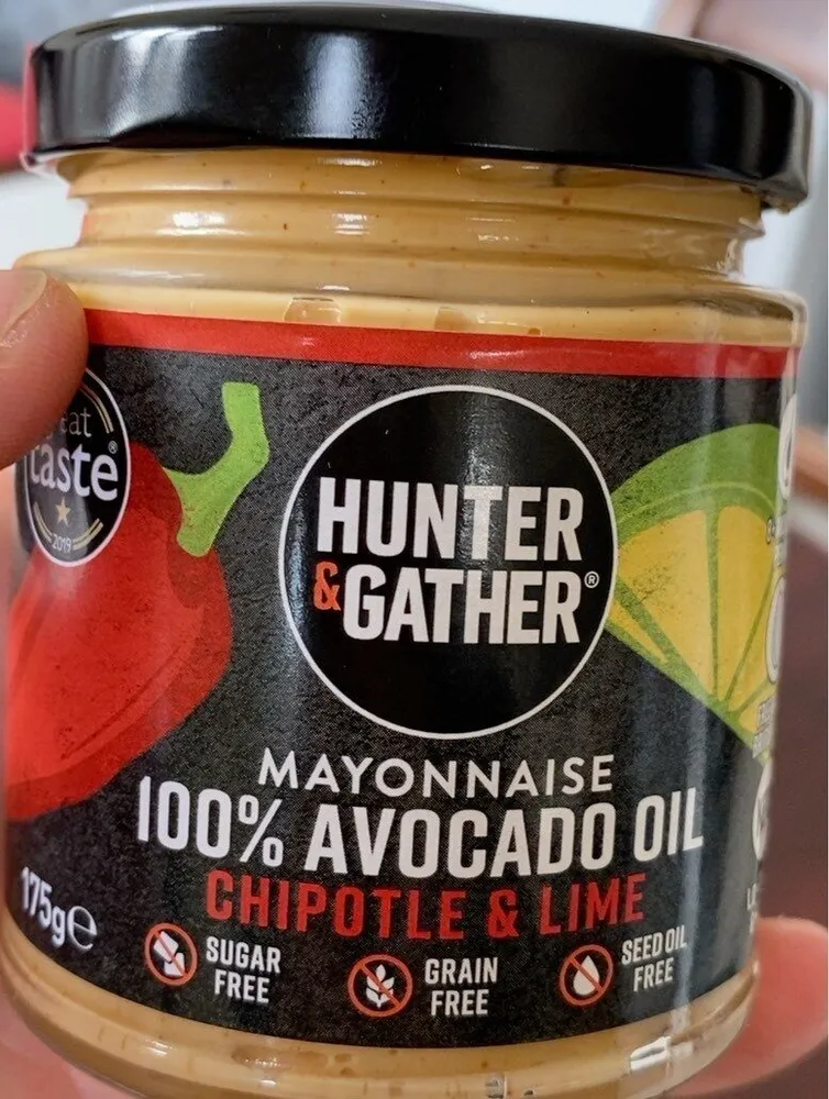 MAYONNAISE AVOCADO OIL CHIPOTLE & LIME