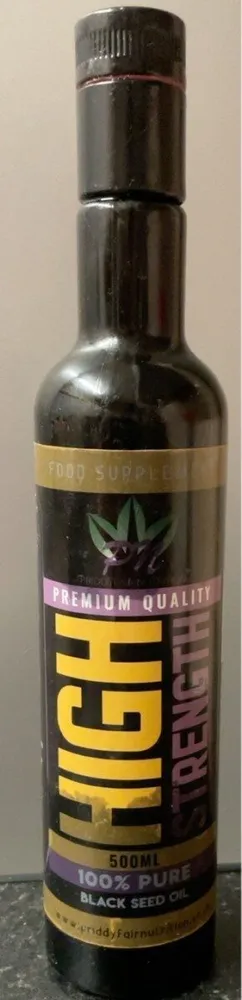 High strength 100% Blackseed Oil