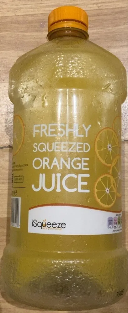Freshly squeezed orange juice
