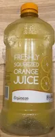 Freshly squeezed orange juice