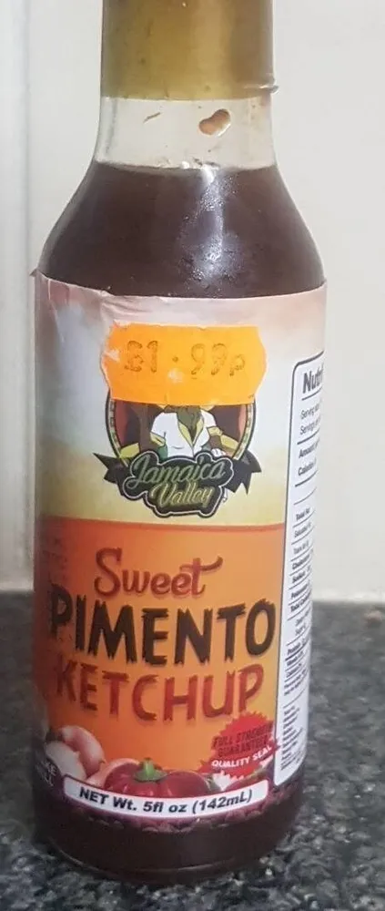 Sweet pimento ketchup