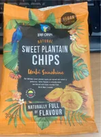 Sweet plantain chips