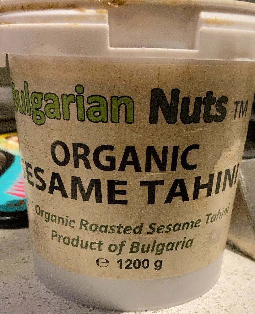 Organic sesame tahini