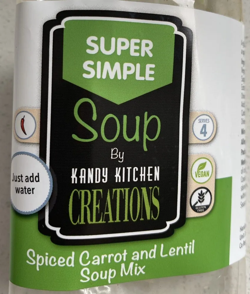 Spiced Carrot And Lentil Soup Mix