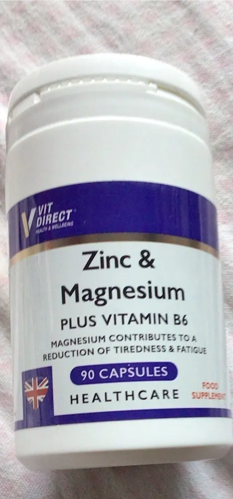 Zinc & magnesium plus vitamin b6