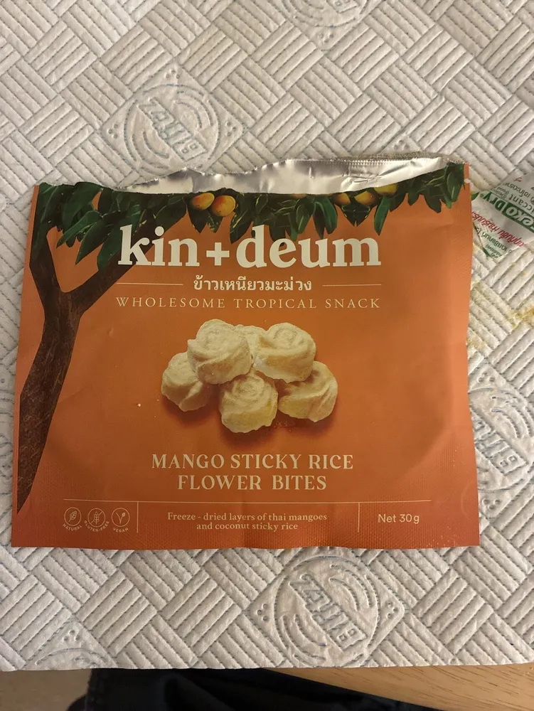 mango rice bites