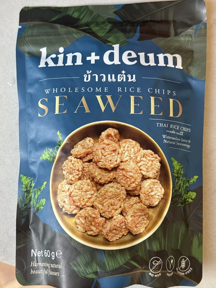 Seaweed Thai Rice Chips