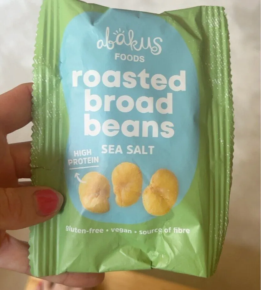 Roasted broad beans