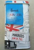 rhubarb crumble flavour candy drops