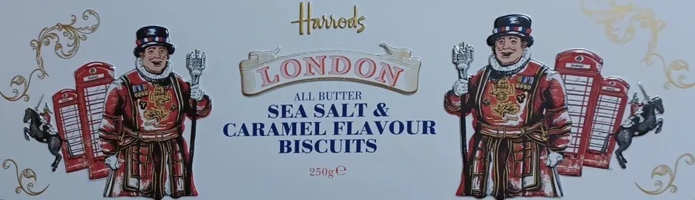 all butter sea salt caramel flavour bisuits