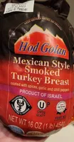 Mexican style smoked turkey breast