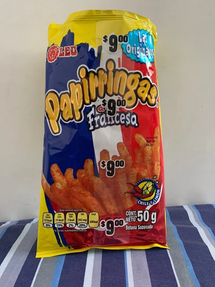 Papirringas Francesa Chile y Limón