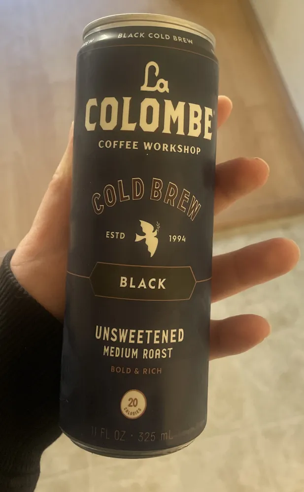 Cold Brew, Black, Unsweetened Medium Roast