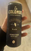 Cold Brew, Black, Unsweetened Medium Roast