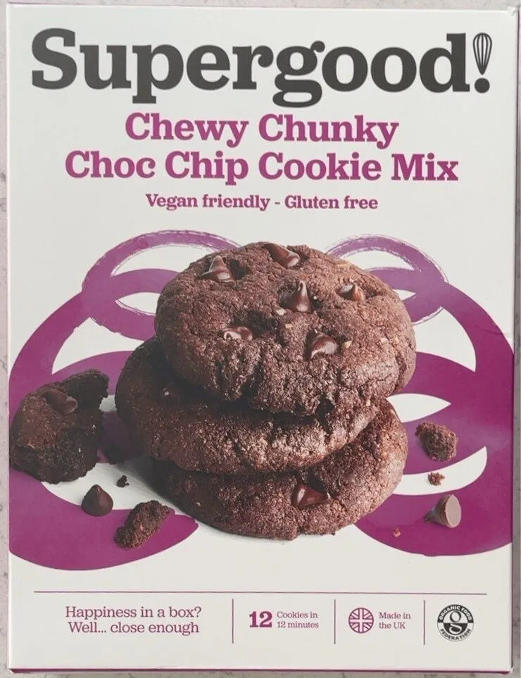 Chewy chunky choc chip cookie mix