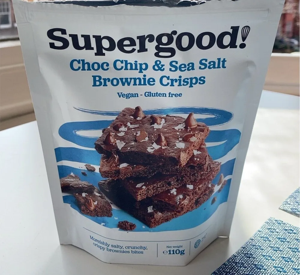 Choc Chip & Sea Salt Brownie Crisps