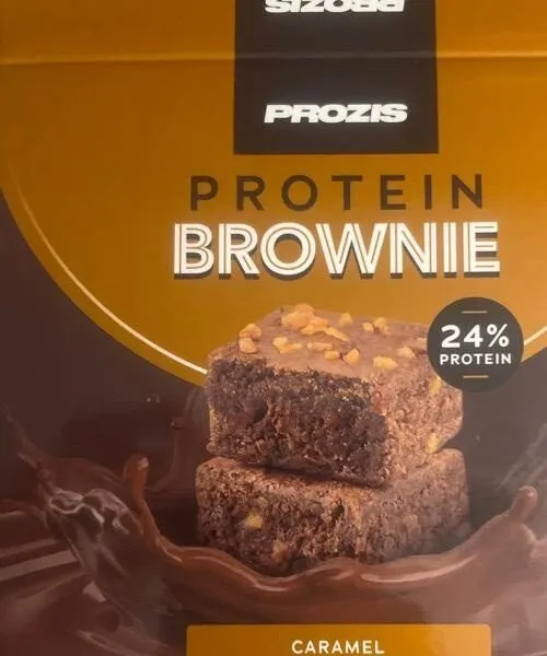 Protein Brownie caramel