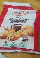 Petites madeleine pépites chocolat