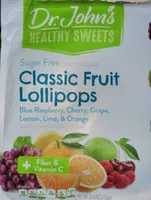 Dr. Jones Lollipops Classic Fruit