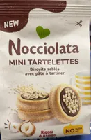 Mini tartelettes nocciolata