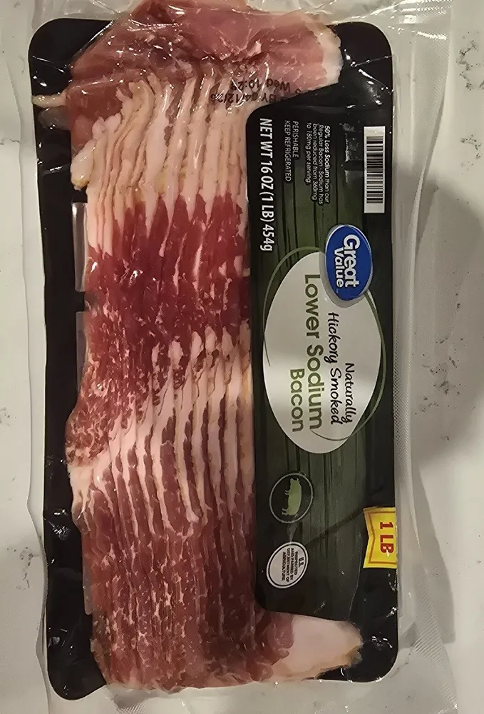 Hickory Smoked Lower Sodium Bacon