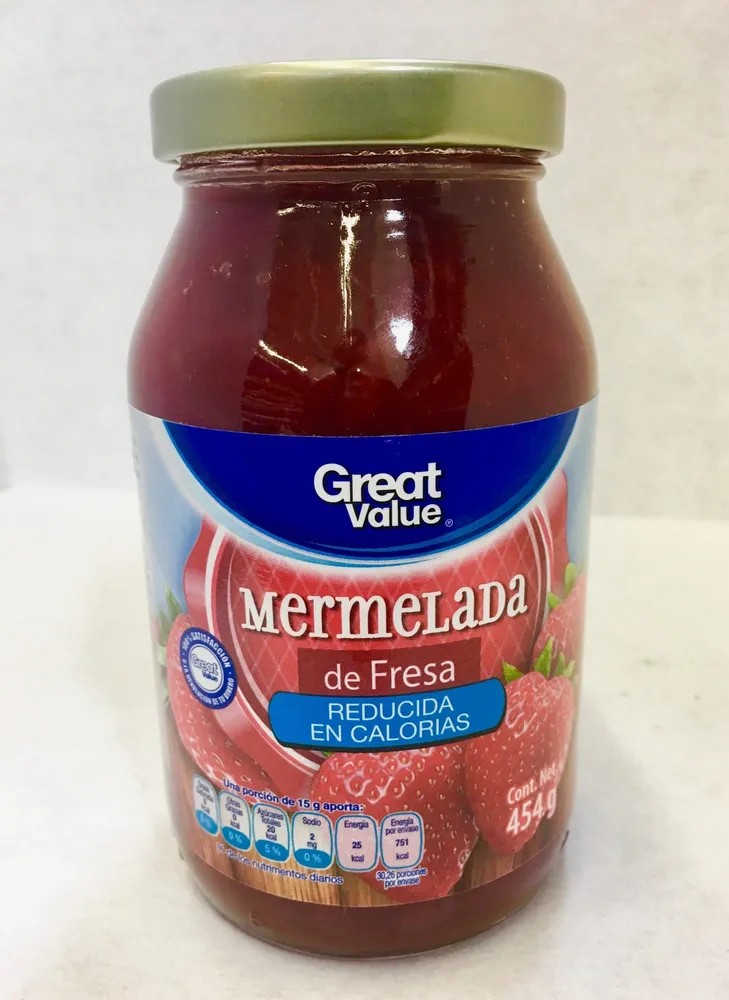Mermelada de Fresa reducida en calorias