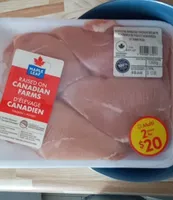 Poitrine de poulet desossees sans peau