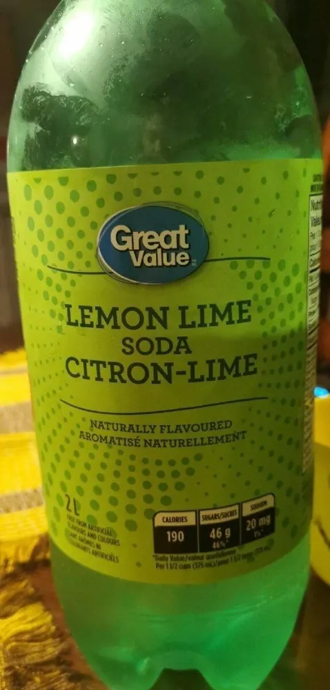 Soda citron-lime
