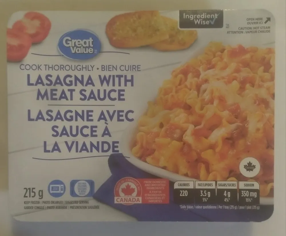 Lasagna with Meat Sauce