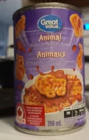 ANIMAL pasta in tomato sauce