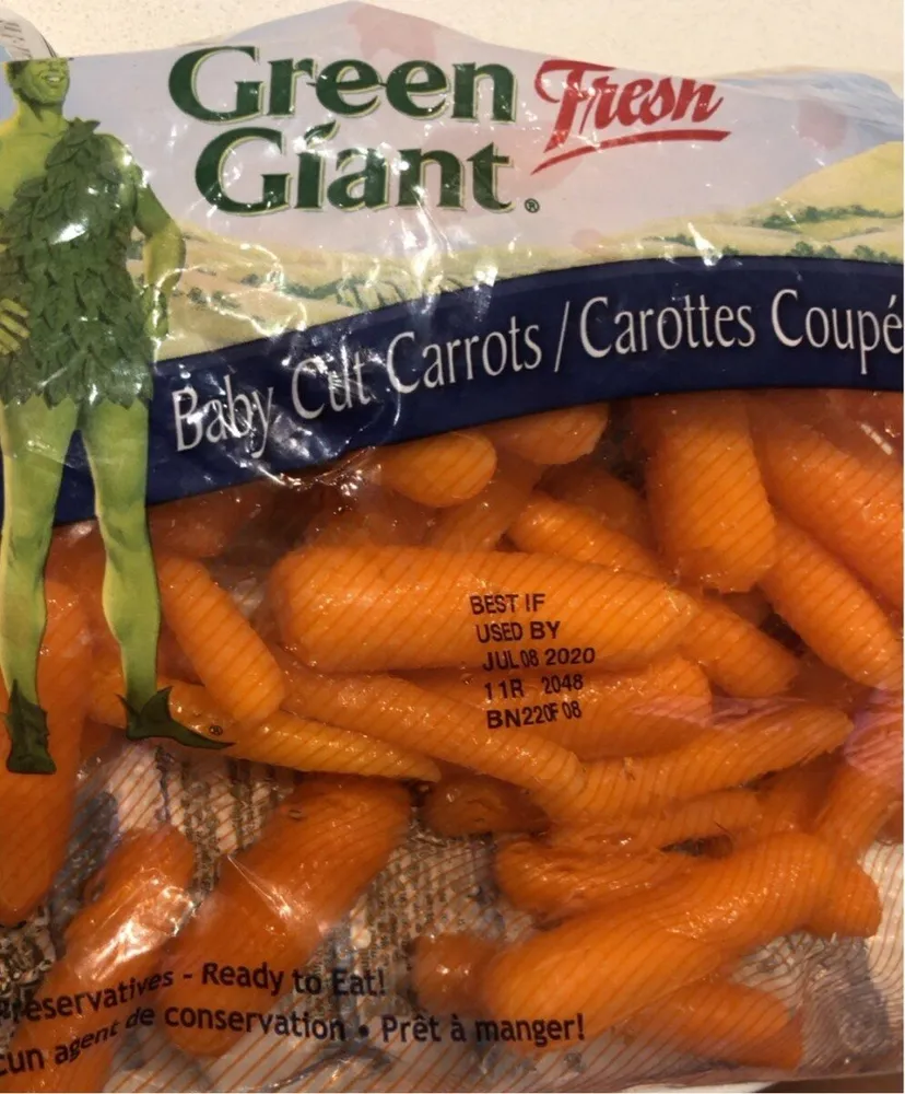 Baby cut carrots
