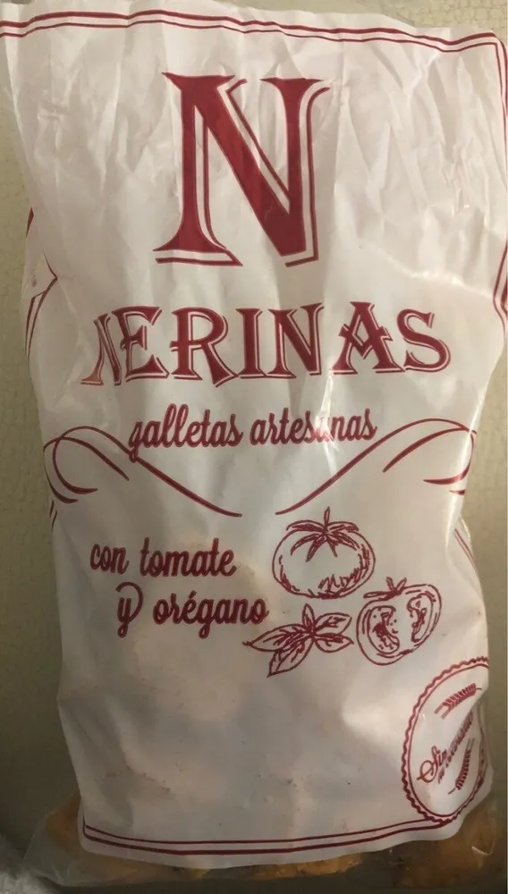 Nerinas galletas artesanas tomate y oregano