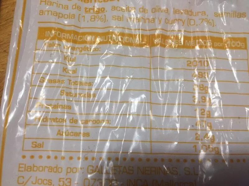 Galletas artesanales