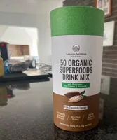 50 Organic super foods raw choc flavour