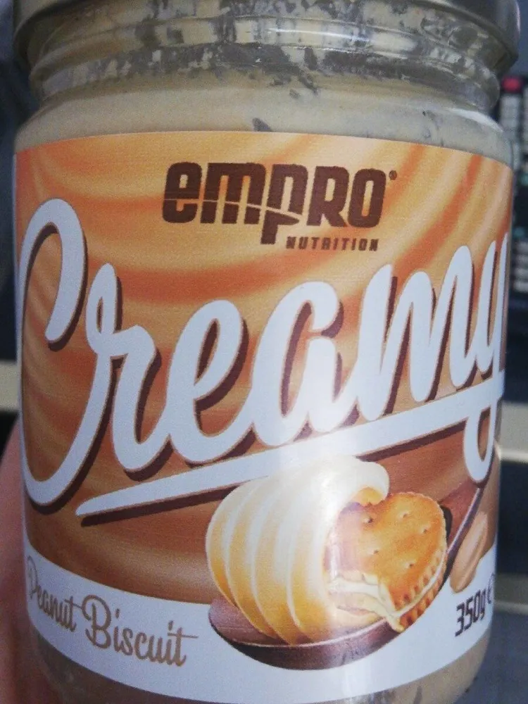Creamy Peanut Biscuit