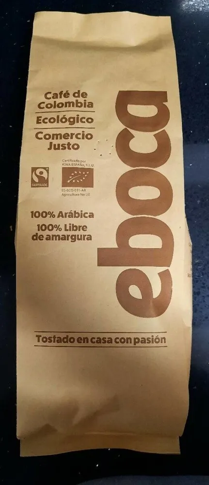 Cafe de Colombia Ecologico Comercio Justo