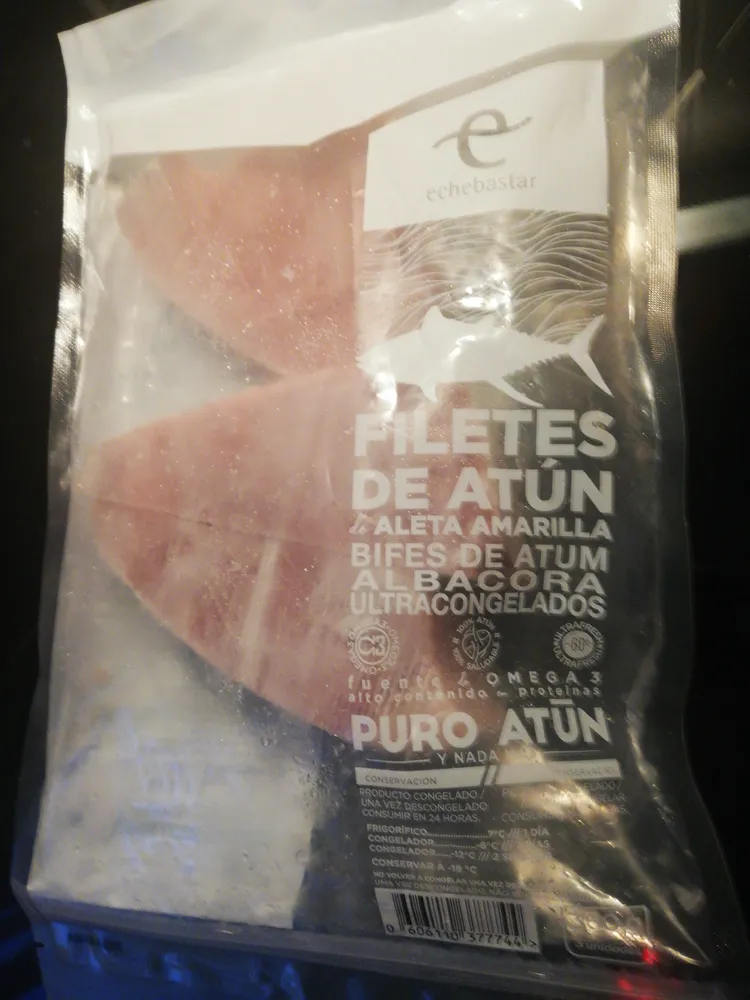 Filetes de atún