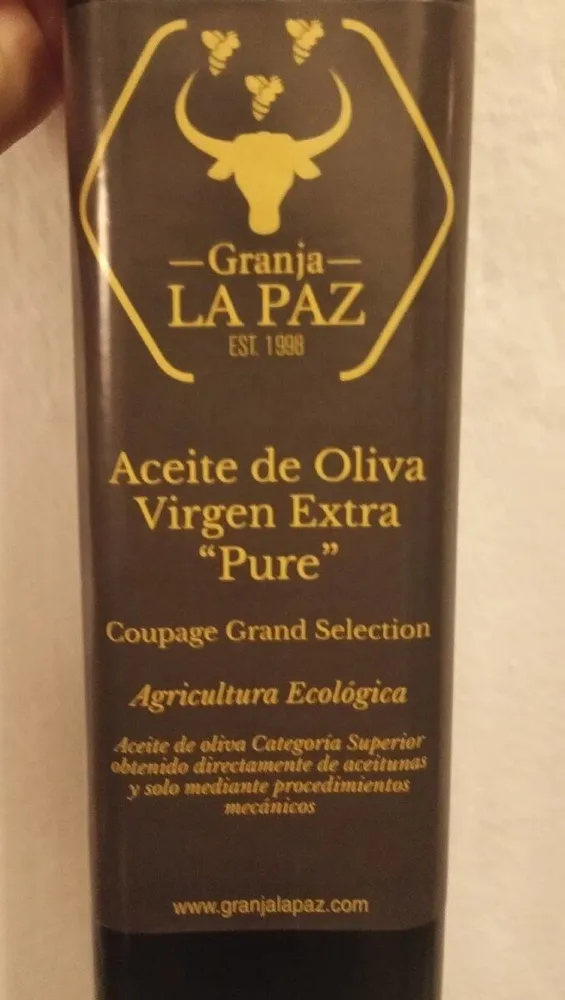 Aceite de oliva virgen extra "PURE"