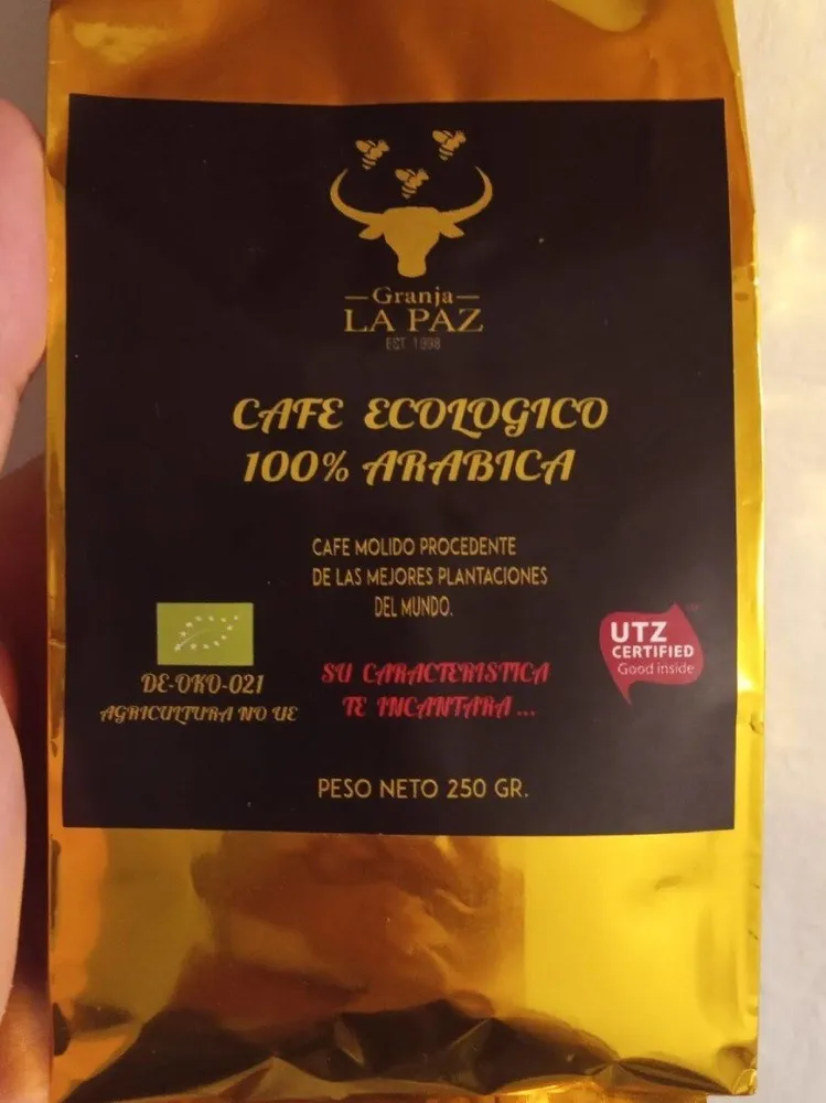 Café Ecológico 100% arábica