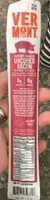 Vermont uncured bacon pork stick