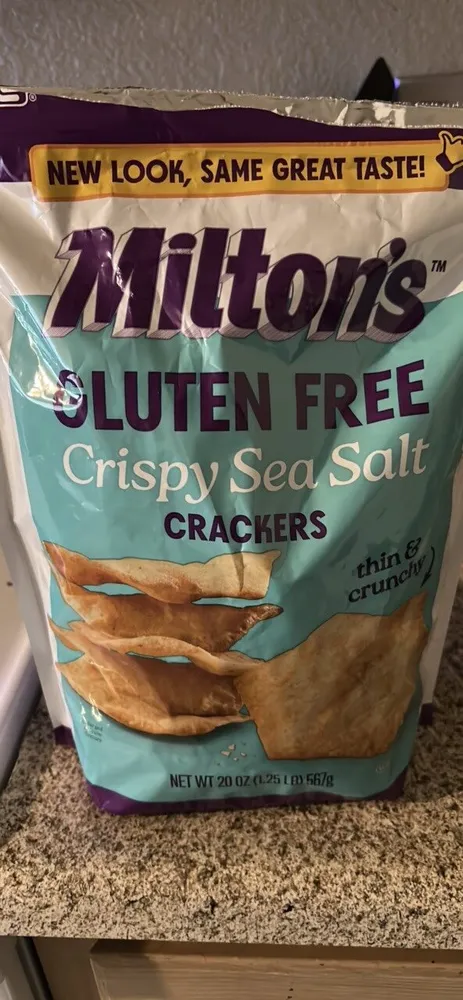 Crispy Sea Salt Crackers