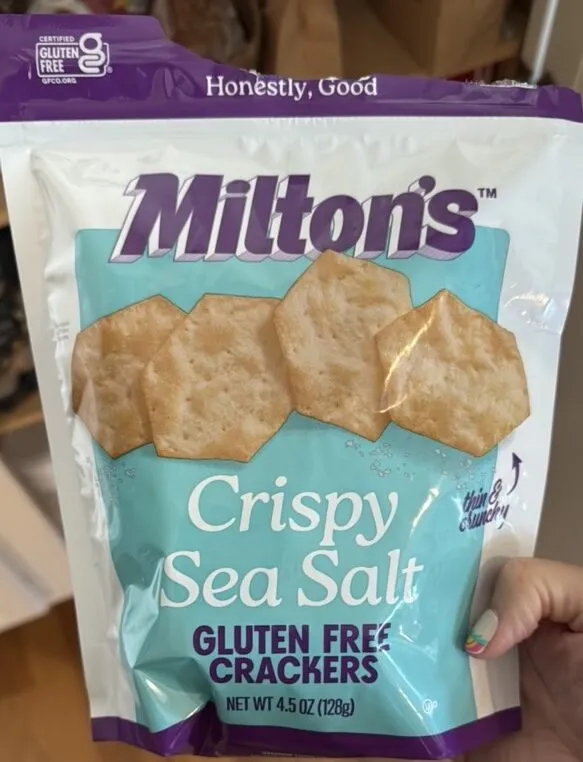 Crispy Sea Salt Crackers