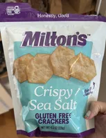 Crispy Sea Salt Crackers