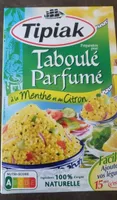 Taboulé parfumé à la menthe et au citron