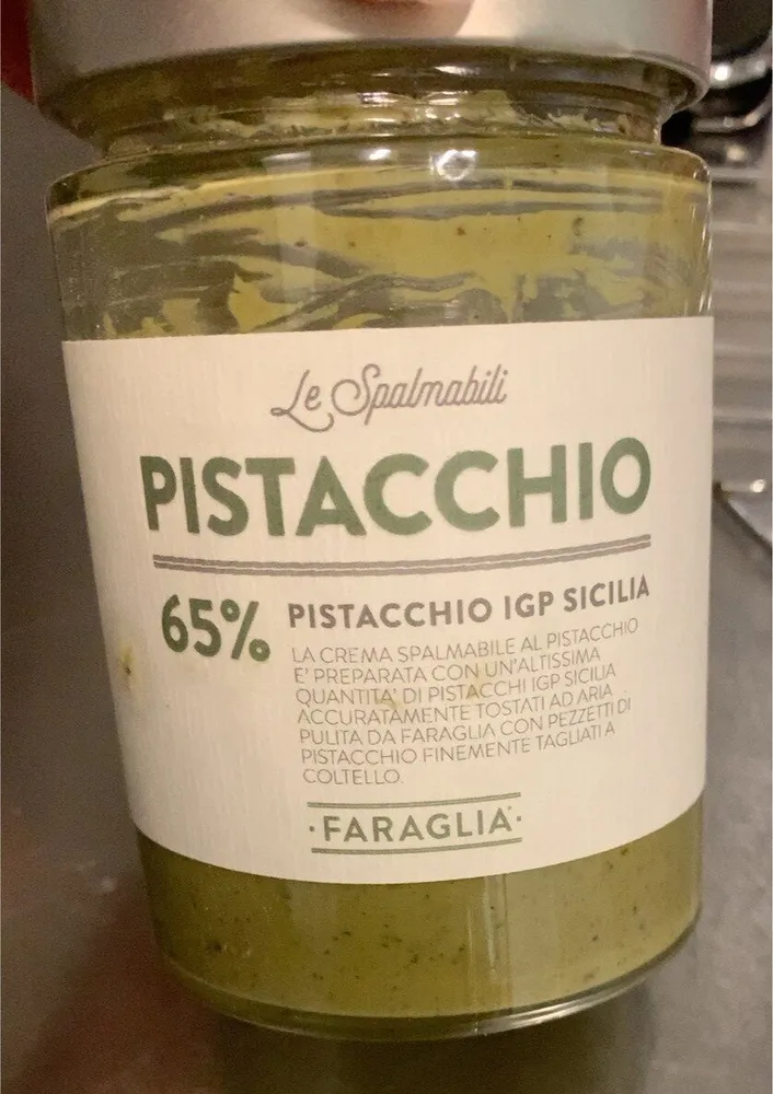 La spalmabile al pistacchio