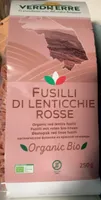 Fusilli di lenticchie rosse