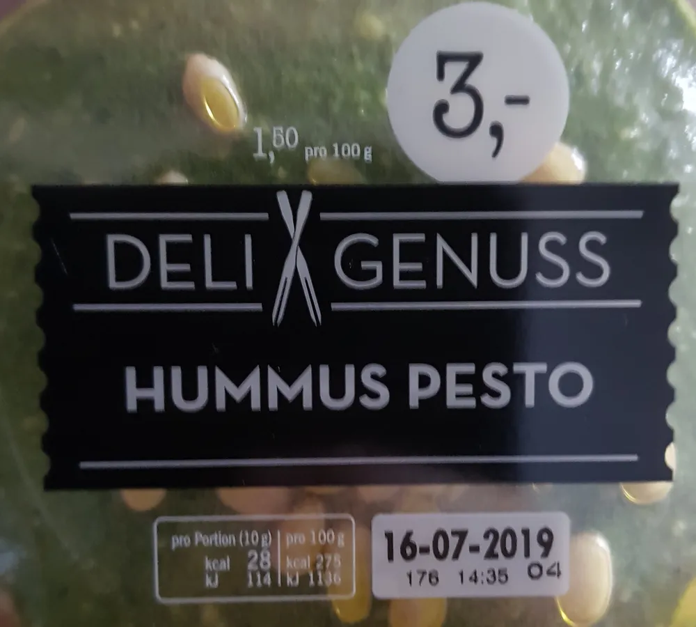 Hummus Pesto