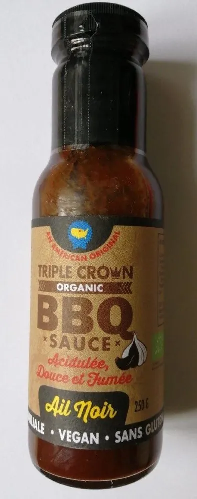 Triple Crown Organic BBQ Sauce